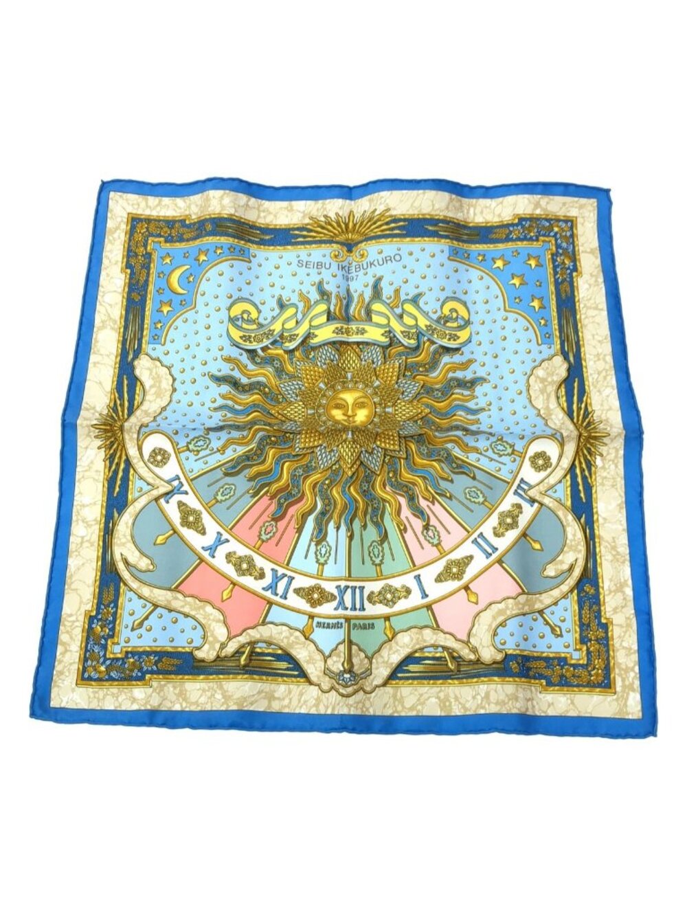 Hermes Carre 45 Gloria Soli Scarf